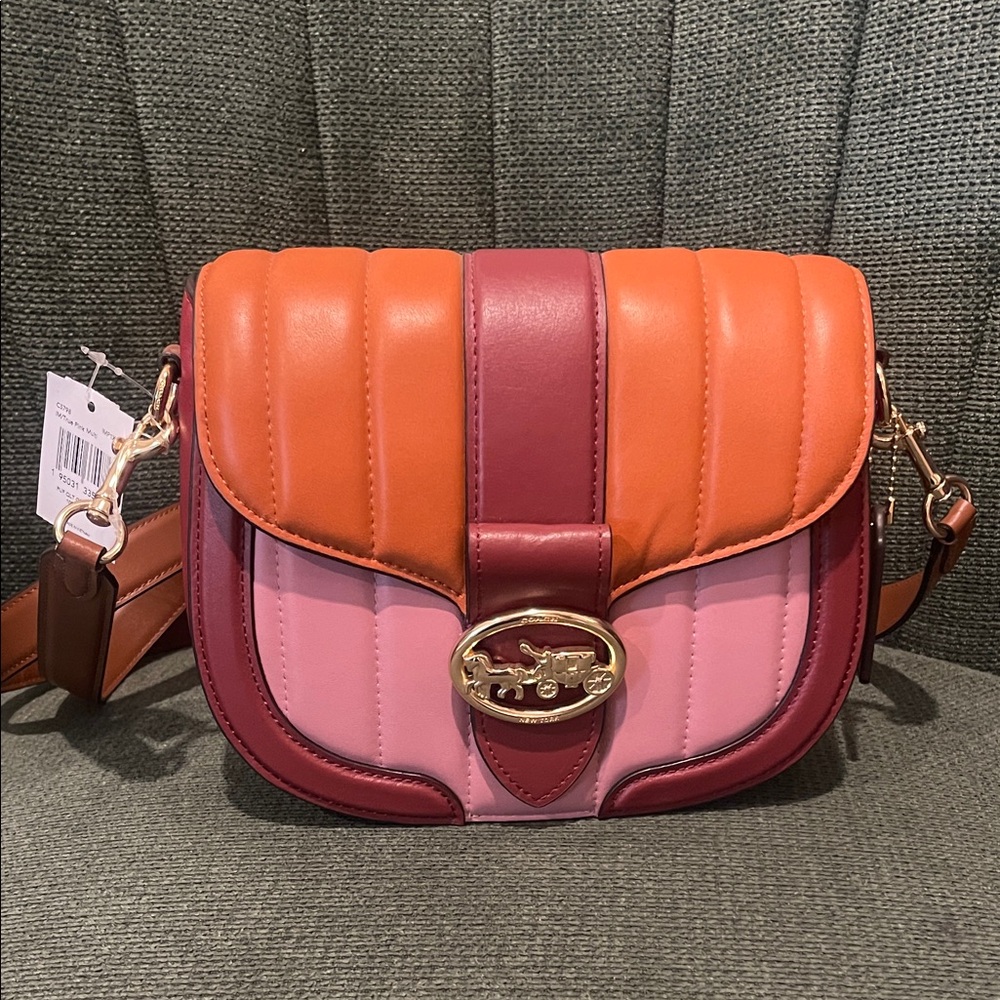 COACH Leather Shoulder Bag